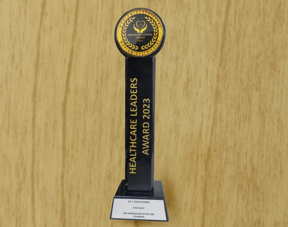 Best Hematologist of the Year - Telangana - 1